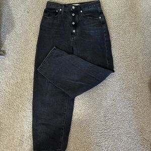 Madewell Balloon Jean 25 Black